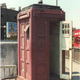 Mile End Fire Brigade Box has seen better days.